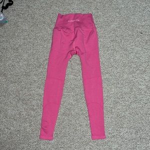 Pink revival alphalete leggings